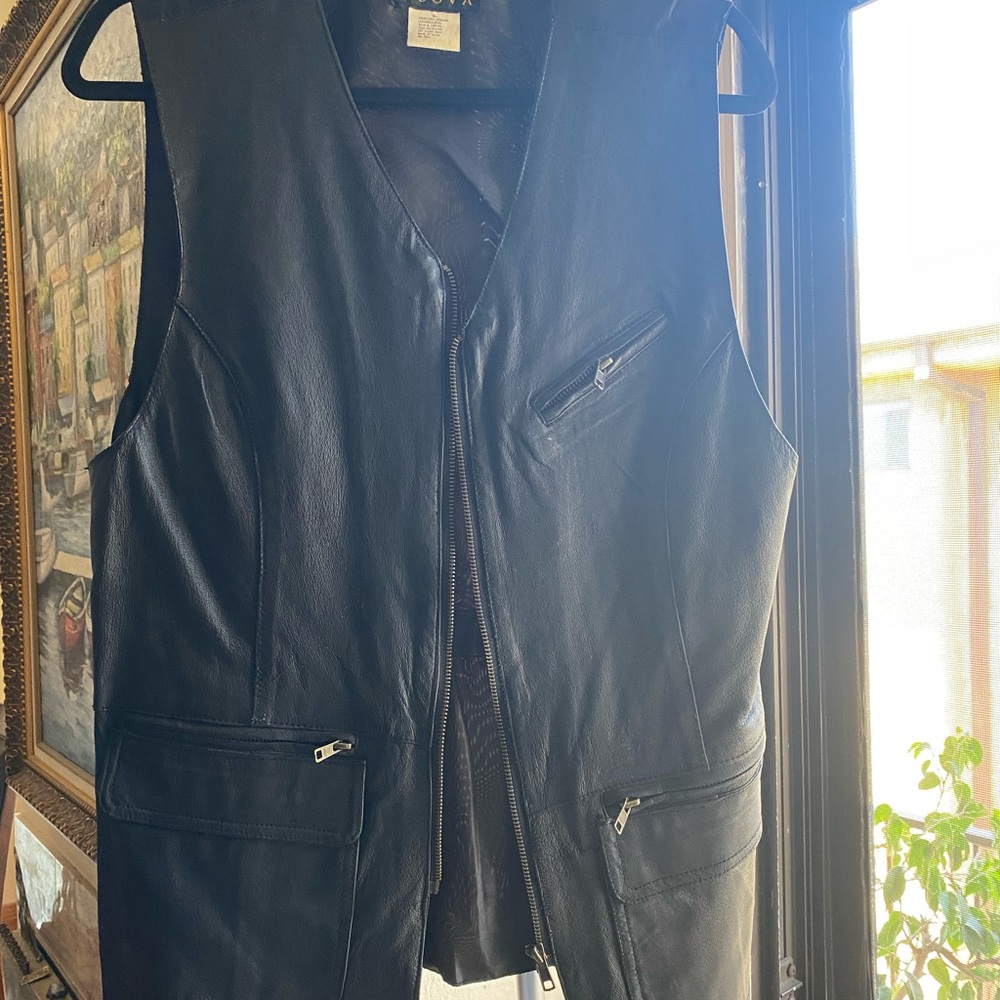 Idea Nuova leather vest